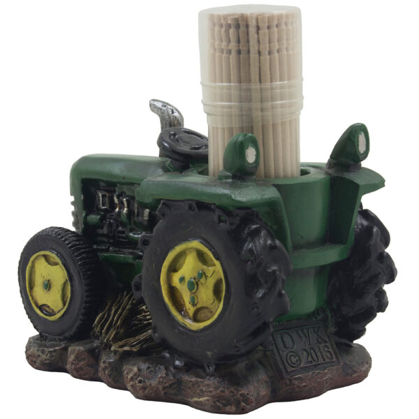 tractor toothpick holder